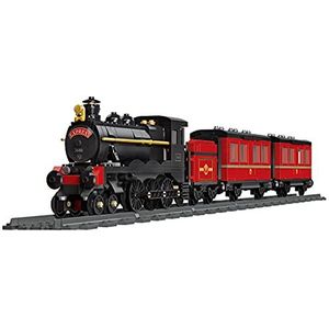 FAROX Technik trein spoorweg bouwstenen model, 789+ onderdelen Big Boy stoomlocomotief model bouwset met railset, klembouwstenen City trein compatibel met Lego Technic, 78 x 5 x 9,5 cm,