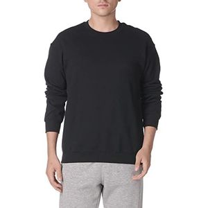 Gildan DryBlend Sweatshirt, ronde hals, zwart, L