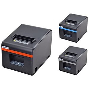 Etiketprinters 80 mm thermische ontvangstprinters Pos Ticketprinter met automatische snijder for keuken USB/Ethernet Support Cash Lade ESC/POS (Color : Usb and wifi)