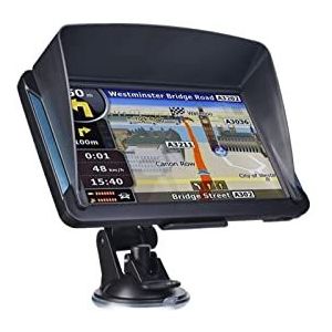 GPS-autonavigatiesysteem, Hd Auto GPS Navigatie 8G RAM128-256MB FM Bluetooth Avin Laatste Europa Kaart Sat Sat Nav Truck GPS-navigators Voor auto, vrachtwagen, camper(ResistiveNo BT)