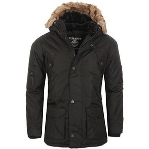 Geographical Norway Heren Abiosaure Men 003 + Bs 2 Parka, zwart, M