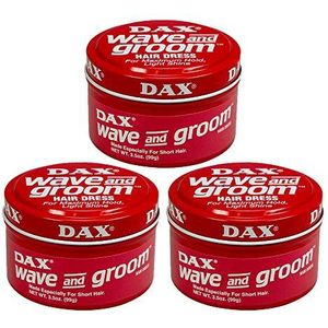DAX Wax Wave and Groom haarwax 3 x 99 g