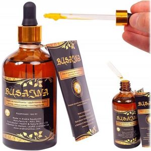 BUSAJNA Olie - Limnanthes Alba zaadolie - KONINGIN VAN DE PRES- voor het hydrateren en verstevigen van droge, beschadigde en gespannen huid < 100 ml >