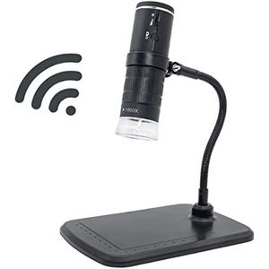 Smicroscoop Accessoires Voor Volwassenen Digitale Microscoop 1000X Draagbare 8 LEDs USB Microscoop Met Beugel Microscoop (Kleur: WiFi-Microscoop A)