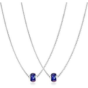 BIERDAN Thermochrome ketting hematiet magnetische therapie ketting lymfe hyperthermie ketting lymfedrainage ketting lichaam afslanken thermochrome ketting voor mannen en vrouwen