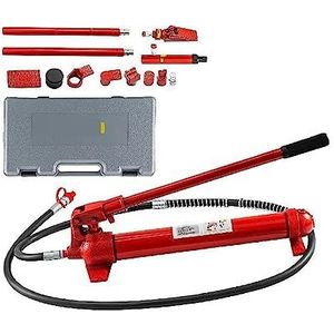12 Ton Power Hydraulische Cilinder Jack Kit 1.4M Olie Buis Autobody Frame Reparatie Tools Truck Farm Lifting Scheiding jack Tool Elektrisch, tuin- en handgereedschap