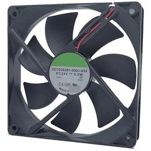 EEC0252B1-000U-A99 24V 5w 12025 Koelventilator 2 Lijnen 12cm 120 * 120 * 25mm