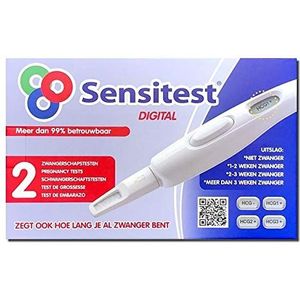 Sensitest Zwangerschapstest Digitaal 2 stuks