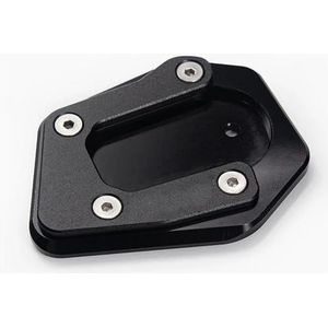 Zijstandaard Verlenging Motorfiets Zijstandaard Plaat Voor BMW F850GS ADVENTURE F 850GS 2018-2023 Voet Kickstand Ondersteuning Pad, Uitbreiding Plaat Pad Standaard Verlengstuk Plaat(Zwart)