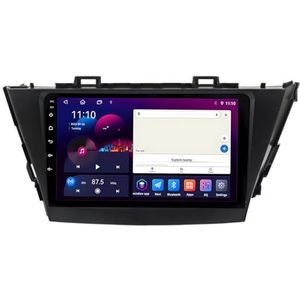Android 13 GPS Navigation Stereo voor Toyota Prius Plus V Alpha 2012-2017 9 Inch 2 Din Car Stereo Radio met CarPlay AHD Omgekeerd beeld Bedieningselementen op het stuur Bluetooth(S4 4G+64G)