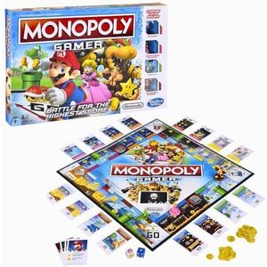 Hasbro Monopoly Gamer Battle voor het bordspel met de hoogste score, vanaf 8 jaar, voor 2 tot 4 spelers