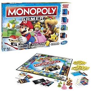 Hasbro Monopoly Gamer Battle voor het bordspel met de hoogste score, vanaf 8 jaar, voor 2 tot 4 spelers