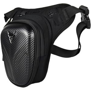 Beentas Motorfiets Drop Been Tas Waterdichte Dij Tas Koolstofvezel Fietsen Taille Hip Pack Slanke Motor Rugzak Fanny Pouch Motorfiets Taille Beentas, Koolstofvezel