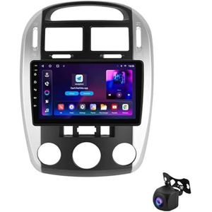Android 12 Auto Bluetooth Radio 9 Inch Touch Screen Auto Radio Spelers voor Kia Cerato 2004-2008 met Navi GPS autoradio Ondersteunt 4G WiFi USB Stuurbediening Mirror Link RDS (Color : XY6 8Core 2+32G