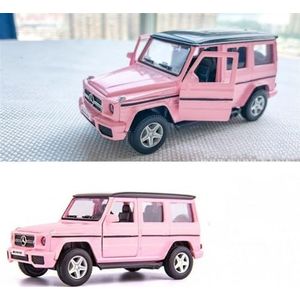 Legering voor Benz-modelauto op schaal 1:24, gemaakt in China, geschikt als cadeau voor jonge jongens (Color : Pink (screwdriver))