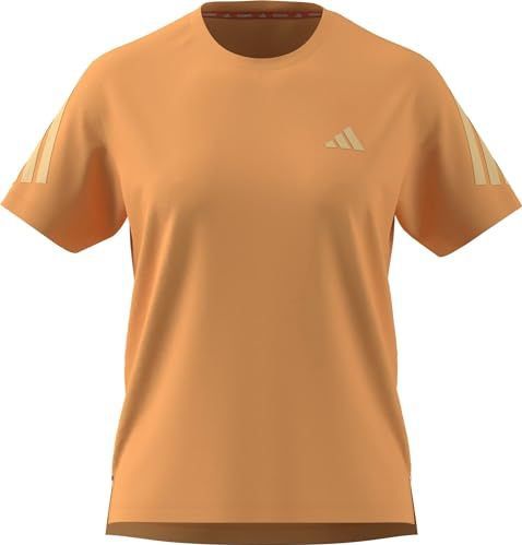 adidas Mujer ADI365 Running Climacool T-Shirt, Semi Ice Tangerine, XS