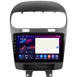 Android 13 GPS Navigation Stereo voor Dodge Journey 2011-2020 9 Inch 2 Din Car Stereo Radio met CarPlay AHD Omgekeerd beeld Bedieningselementen op het stuur Bluetooth(S1 1G+32G)