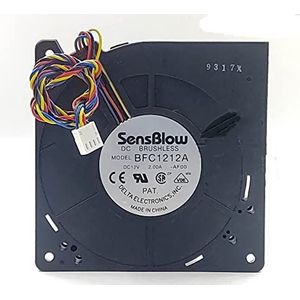 1 BFC1212A DC 12V 2.00A 4-Wire PWM Blower Fan for Efficient Solutions