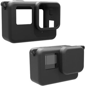 Voor insta360 ACE Siliconen Cover Beschermhoes Lens Cap Protector voor Insta360 ACE (Rood)