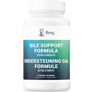 Berg Bile Support Formula Extra Strength - Includes Carefully Selected Digestive Herbs - Full 90-Day Supply - 90 Capsules
