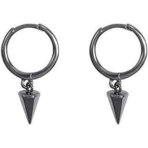 Tiny Punk Spike Dangle Drop Hoop Oorbellen voor Vrouwen Tiener Meisjes Mannen Sterling Zilveren Bedels Hoepels Manchet Kraakbeen Stud Tragus Helix Wrap Geometrische Oorbellen Hypoallergene Mode