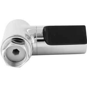 Douchetemperatuurmeter, LED-scherm douchethermometer, waterstroom zelfgenererende elektriciteit douchetemperatuurmeter Voor thuis en in bad