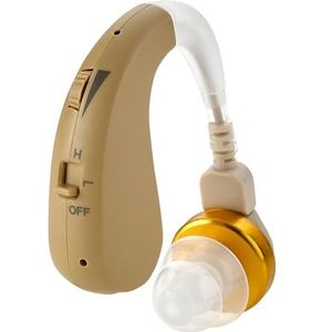 Rechargeable Digital Hearing Amplifier - Hearing Amplifiers Set with New Digital Technology - Almost Invisible BTE Design with Quick Recharge - Personal Sound Amplifier by MEDca