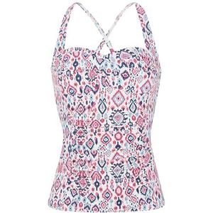 Protest MIXUDON Tankini top B&C-Cup Canvasoffwhite