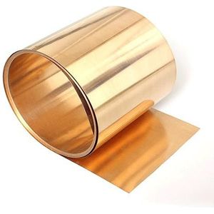 Folieplaat, C17200 Berylliumkoperplaat 1 stuk for doe-het-zelf 0,08-1,2 mm dikke strip Koperfolieplaat Messingfolietape(0.2x200x200mm)