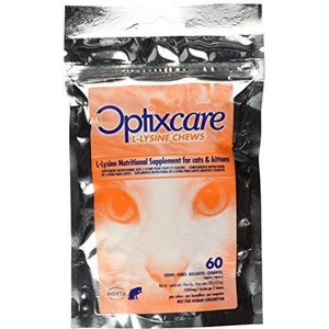 Optixcare - L-Lysine - Dierensupplement - 60 Kauwtabletten