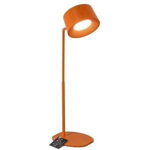 HomeBound - Bureaulamp - Oranje - Design LED op Accu - 12x12x35cm
