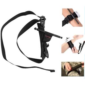 Tactische Tourniquet, Reddingsapparaat Met Één Hand, Nooduitrusting For Buiten Bevestigingsstang Van Aluminiumlegering, Lengte 106 Cm, Tijdregistratie, Afneembare Gesp(10PCS)