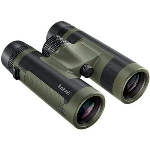 Bushnell R5 10x42 verrekijker met Vault Lite Bino borstharnas, fase 3 coatings, diëlektrische coatings, EXO-barrière, IPX7 waterdicht - verrekijker voor wildlife observatie en vogels kijken