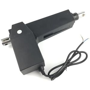 slag 25 mm - 100 mm, 24 V DC, maximale stuwkracht 8000 N, draagkracht 800 kg, elektrische lineaire aandrijving, geschikt voor toegangscontrolesystemen enz. (100 mm slag,15 mm s 3000 N)