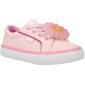 Keds Jumpkick Elastic Sneakers voor meisjes, roze, 10 Little Kid