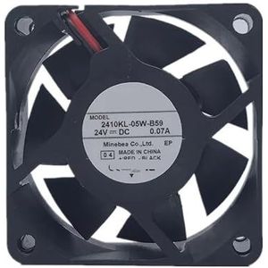 Voor nmb-mat 2410KL-05W-B59 24V 0.07a 6025 6cm stille DC-ventilator