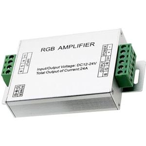 Led-stuurversterker RGB RGBW 4/5 Pin DC 5 V 12 24 Repeater Signaal voor Strip Accessoires voor Band 5050 2835 (RGB 24A)