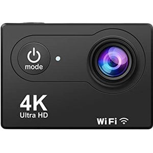 Actiecamera, Waterdichte camera 4k sportcamera EIS Anti-shake Afstandsbedieningsporten DV Digitale sportcamera