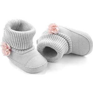 Baby Katoenen Schoenen, Stroefheid Babyslofjes Zacht Comfortabel voor de Herfst (12 cm / 4,7 inch, maat 13)