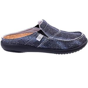 Spenco Siesta Snake pantoffels voor dames, zwart, 37 EU breed, zwart, 37 EU Breed