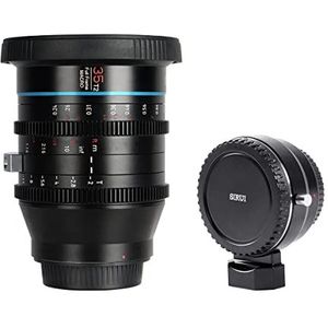 SIRUI 35mm Jupiter Macro T2 Full-Frame Cine Prime Lens, EF Lens with RF-Mount Adapter, Fits Canon EOS R5, EOS R6, EOS R3, EOS R5C, EOS C70, Komodo 6K, V-RAOTOR 8K VV