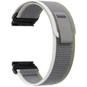 22mm 26mm Nylon Quick Fit Band for Garmin Fenix ​​7X 7 Pro Fenix ​​6X 6 5X 5Plus Tactix 7 Forerunner 965 955 Enduro 2 Loop Band (Color : 3, Size : QuickFit 22mm)