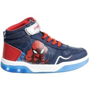Spiderman Schoenen voor Jongens, Hoge Top Sneakers, Cadeau voor Jongens en Tieners, Maat EU 27