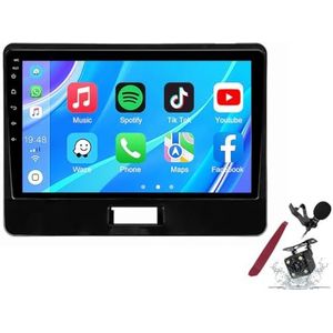 Android 14 Autoradio Sat Navi voor S-uzuki Wagon R (2015-2021) 9 Inch Touchscreen Multimedia Speler met Draadloze Carplay GPS Navigatie FM RDS Bluetooth 5G-WiFi SWC DSP,M100s