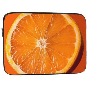Oranje Slice Laptop Case Laptop Sleeve Bag Draagbare Laptop Tas Shockproof Beschermende Computer Tas 15 inch