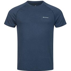 Höhenhorn Kannin heren T-shirt loopshirt fitness van gerecycled materiaal, blauw, XL