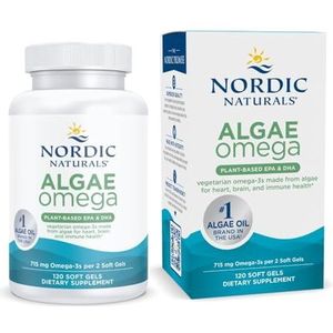 Nordic Naturals - Algae Omega - 715mg Omega 3 - 120 Softgels