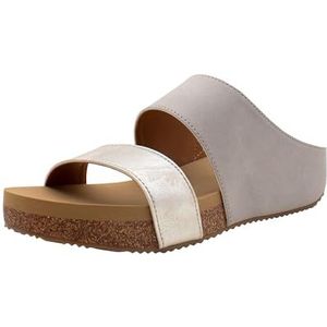 VOLATILE Dames kampvuur wig sandaal, grijs, 36 UK, Grijs, 39 EU