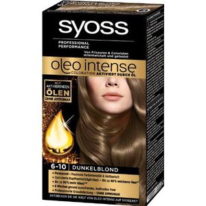 Syoss Oleo Intense Coloration 6-10 Donkerblond Niveau