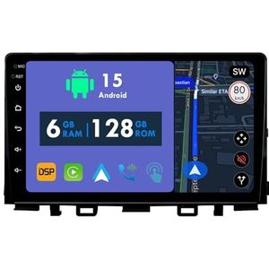 RoverOne Autoradio GPS voor Kia Rio 2017 2018 Carplay Android Auto Stereo Hoofdeenheid Bluetooth WiFi Radio Speler Sat Navigatie